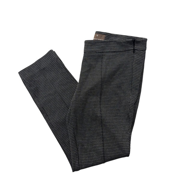 Fenn Wright Manson Women's 6 Cropped Business Pants Geometric Print Career Wear - Picture 1 of 13